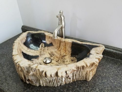 Petrified Wood Sink Basins, Petrified Wood Sink Vanity