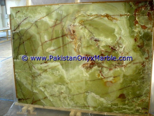 Dark Green Onyx Slabs-04